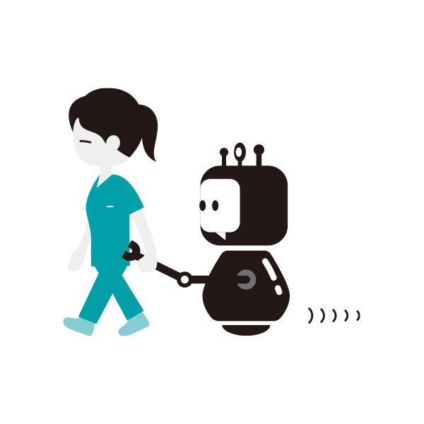 看護のためのChatGPT 挿絵イラスト